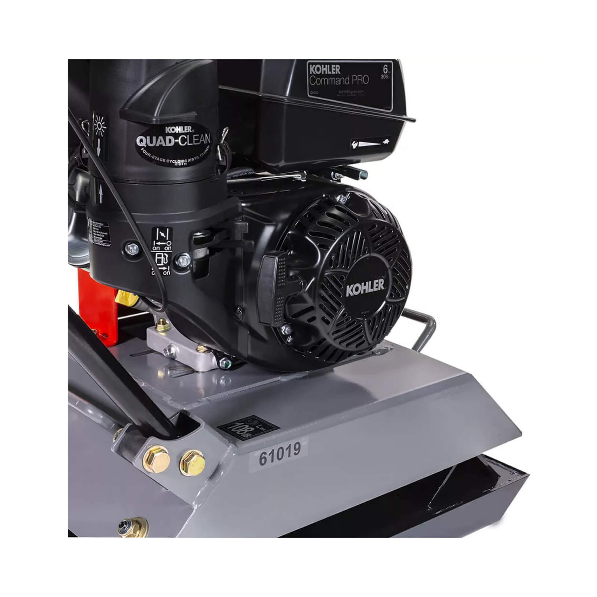 Heavy-Duty 6HP Industrial Gas-Powered Quad Clean Vibratory Plate Dirt Soil Road Compactor (SAK97512) – SAKSBY WHOLESALE, view