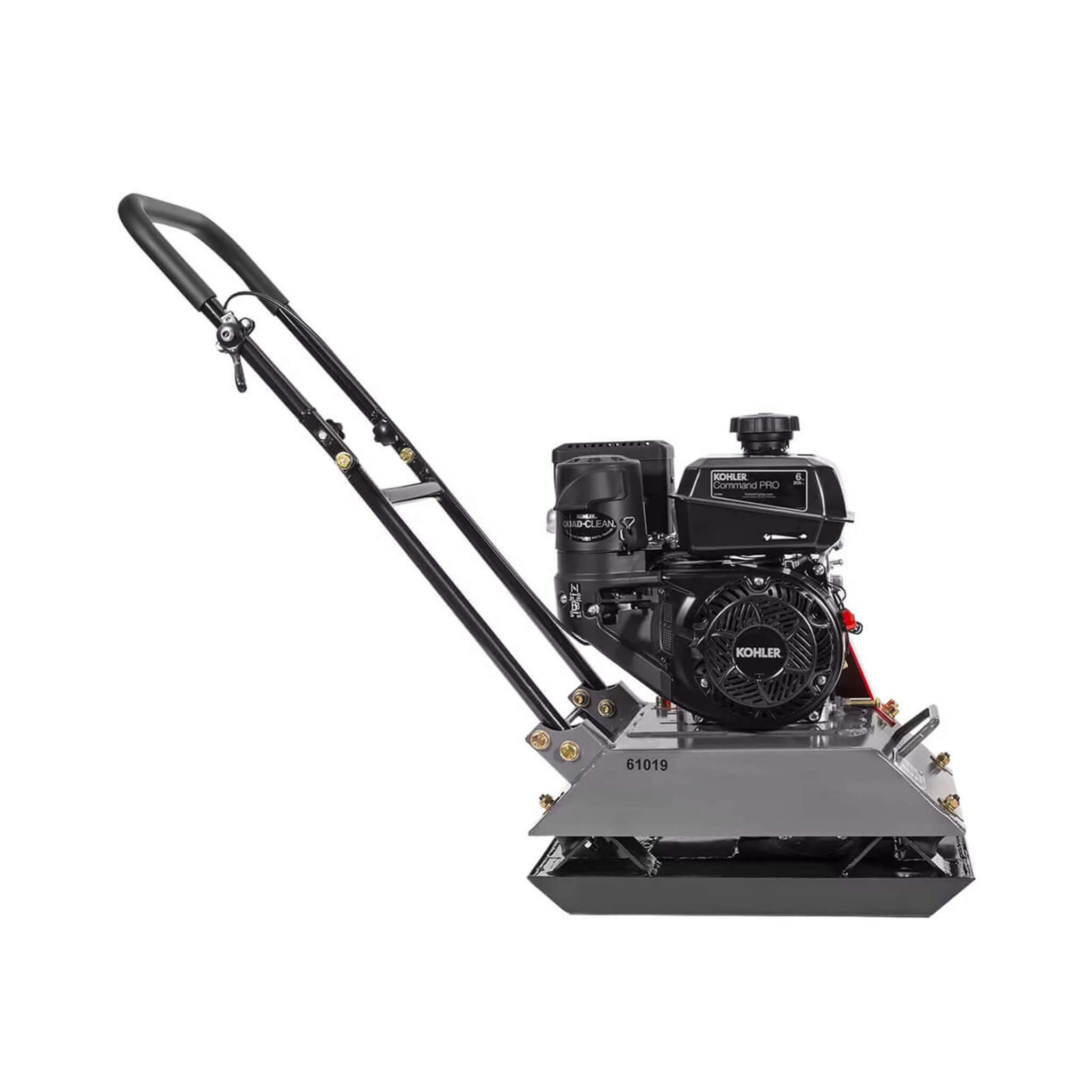 Heavy-Duty 6HP Industrial Gas-Powered Quad Clean Vibratory Plate Dirt Soil Road Compactor (SAK97512) – SAKSBY WHOLESALE, view