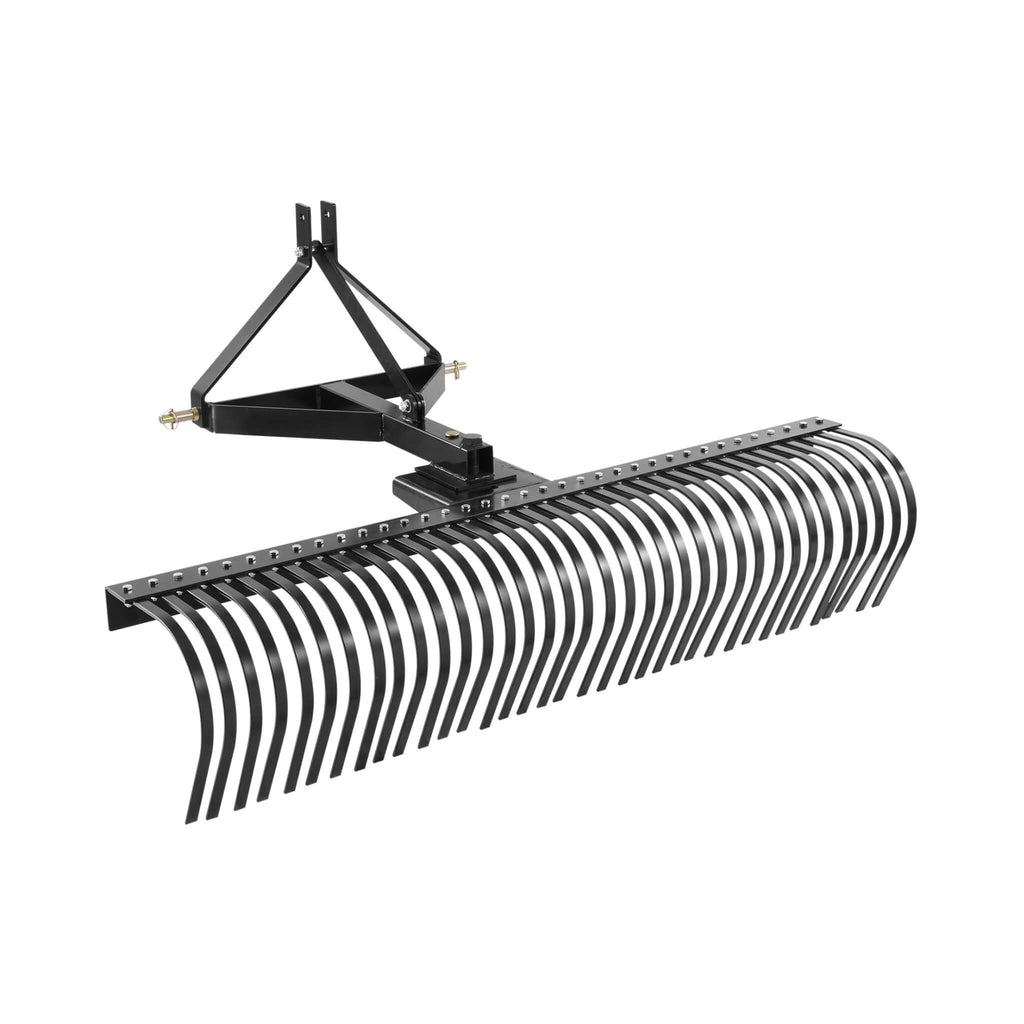 Heavy-Duty 72-Inch 3-Point Tow Behind Tractor Dethatcher Attachment With Steel Tines (SAK79426) – SAKSBY WHOLESALE, view 10
