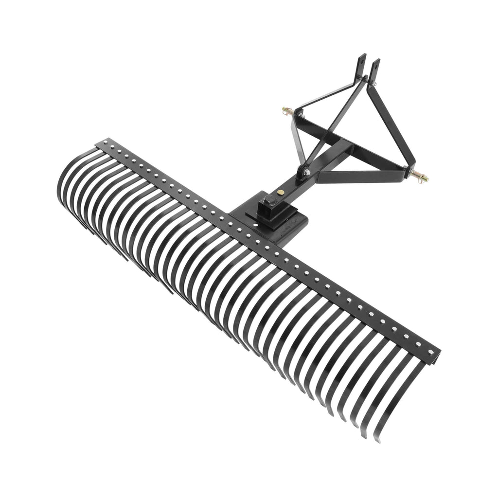 Heavy-Duty 72-Inch 3-Point Tow Behind Tractor Dethatcher Attachment With Steel Tines (SAK79426) – SAKSBY WHOLESALE, view 9