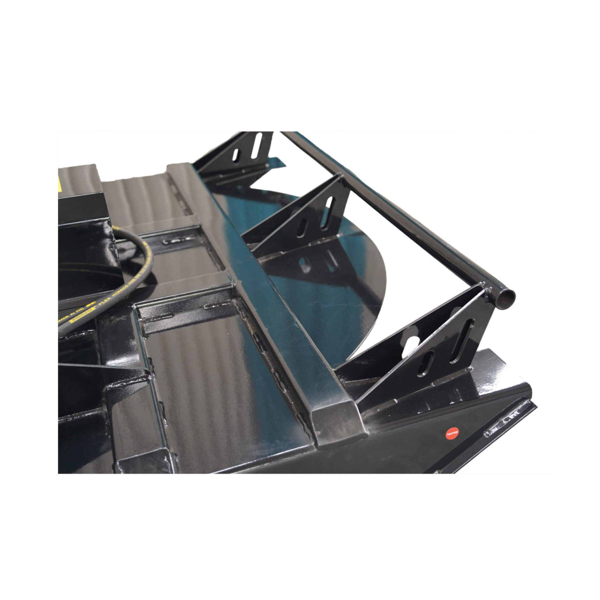 Heavy-Duty 72-Inch Hydraulic Brush Mower Skid Steer Attachment (SAK96502) – SAKSBY WHOLESALE, view 7