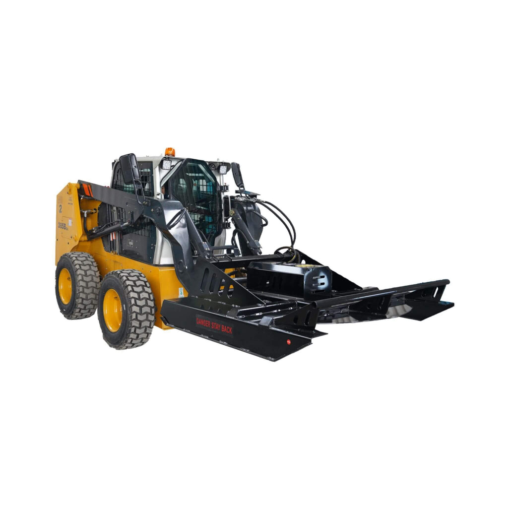 Heavy-Duty 72-Inch Hydraulic Brush Mower Skid Steer Attachment (SAK96502) – SAKSBY WHOLESALE, view 4