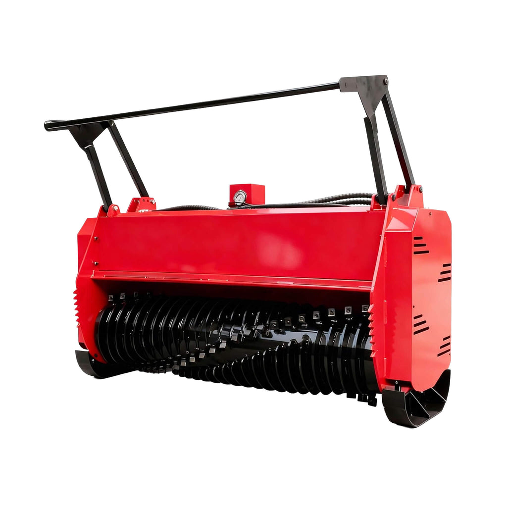 Heavy-Duty 72-Inch Hydraulic Forestry Mulcher Skid Steer Loader Attachment (SAK39168) – SAKSBY WHOLESALE, view 3