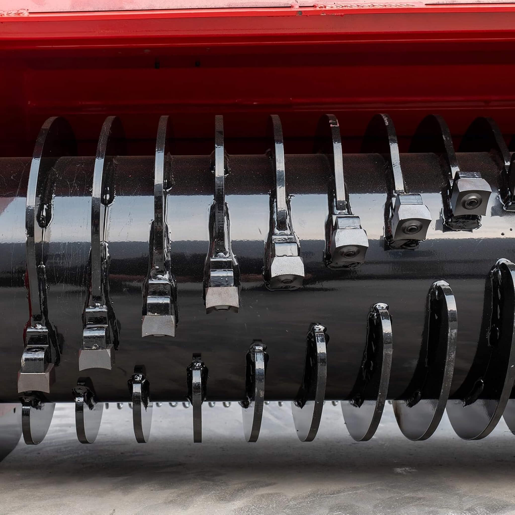Heavy-Duty 72-Inch Hydraulic Forestry Mulcher Skid Steer Loader Attachment (SAK39168) – SAKSBY WHOLESALE, view 9