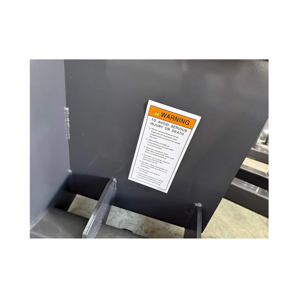Heavy-Duty 72-Inch Hydraulic Screening Bucket Skid Steer Attachment (SAK14786) – SAKSBY WHOLESALE, view 4