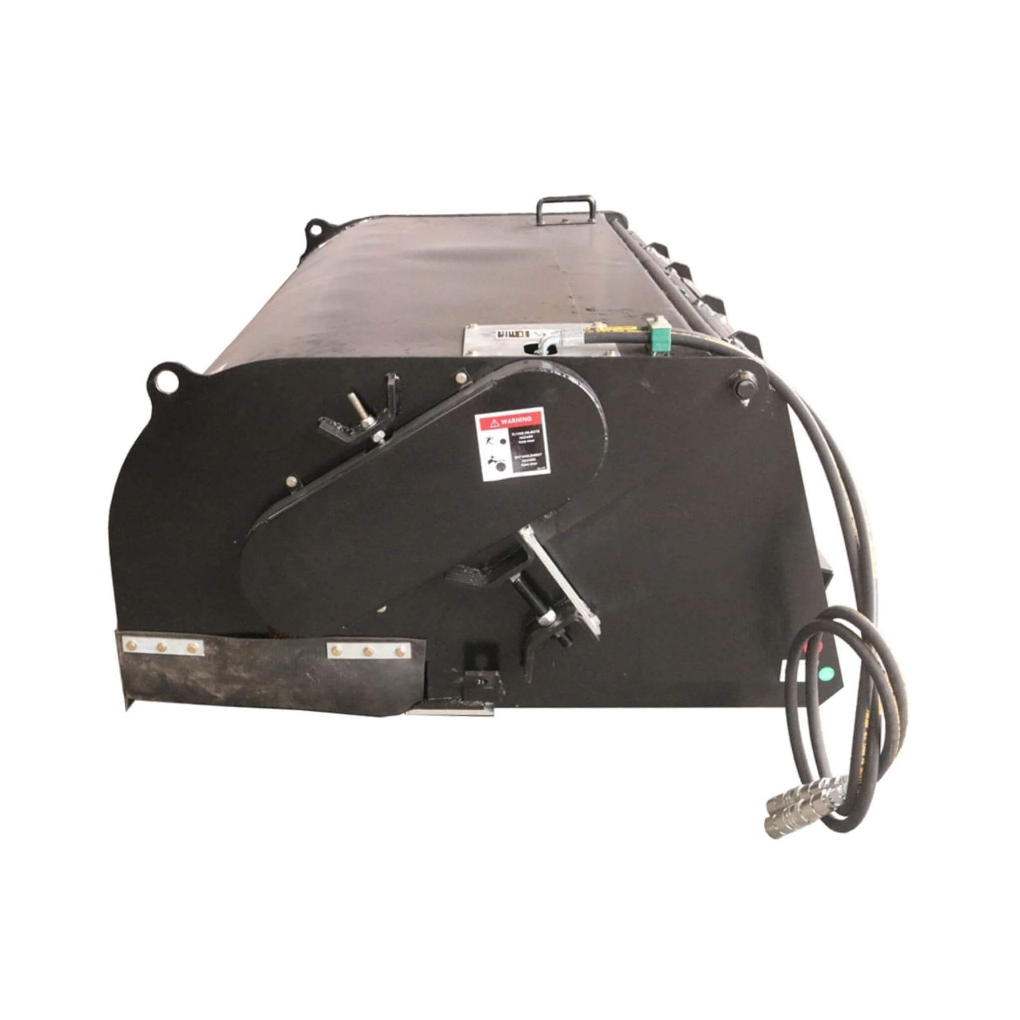 Heavy-Duty 72-Inch Pickup Broom Sweeper Skid Steer Attachment With Universal Quick Attach (SAK92163) – SAKSBY WHOLESALE, view