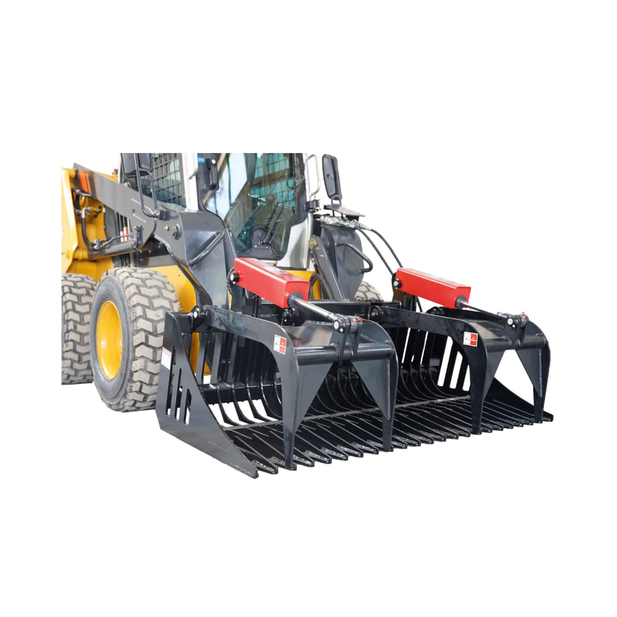 Heavy-Duty 72-Inch Rock Grapple Bucket Skid Steer Attachment With Quick Attach (SAK85019) – SAKSBY WHOLESALE, view 5