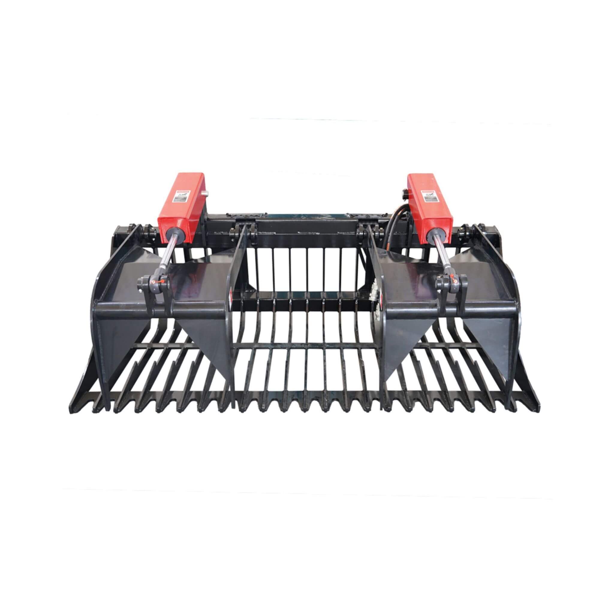 Heavy-Duty 72-Inch Rock Grapple Bucket Skid Steer Attachment With Quick Attach (SAK85019) – SAKSBY WHOLESALE
