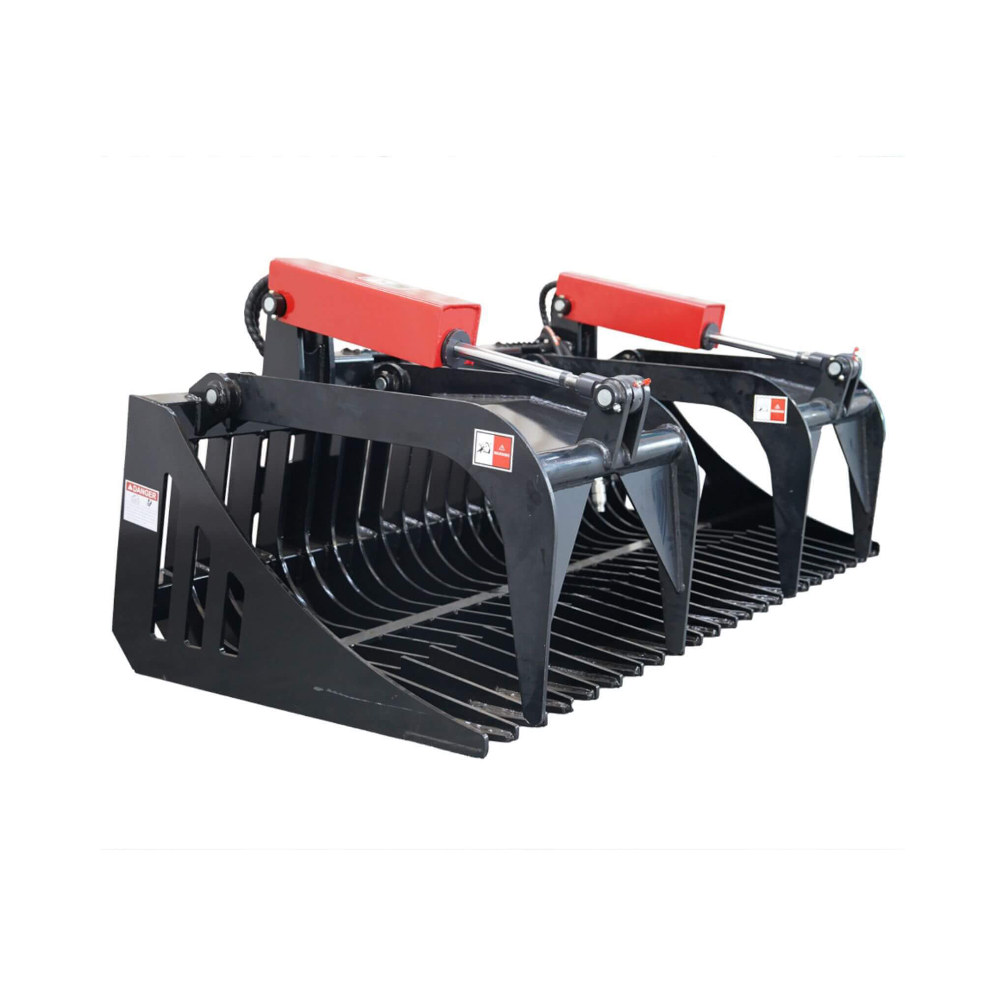 Heavy-Duty 72-Inch Rock Grapple Bucket Skid Steer Attachment With Quick Attach (SAK85019) – SAKSBY WHOLESALE, view 9