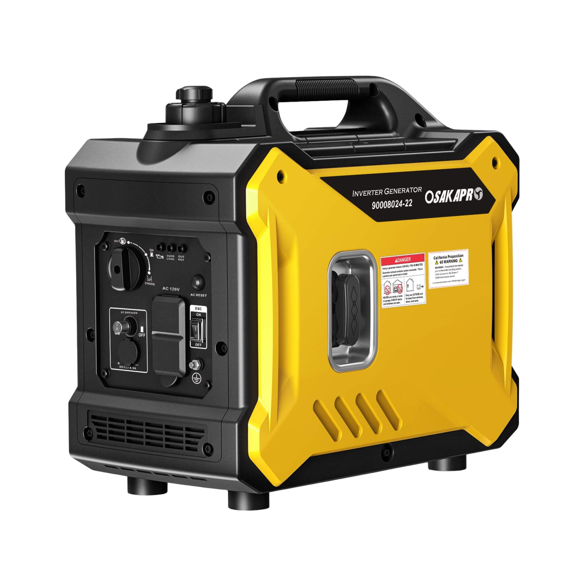 Heavy-Duty 79CC Ultra Quiet 2000W Portable Inverter Gas Generator (SAK75290) – SAKSBY WHOLESALE