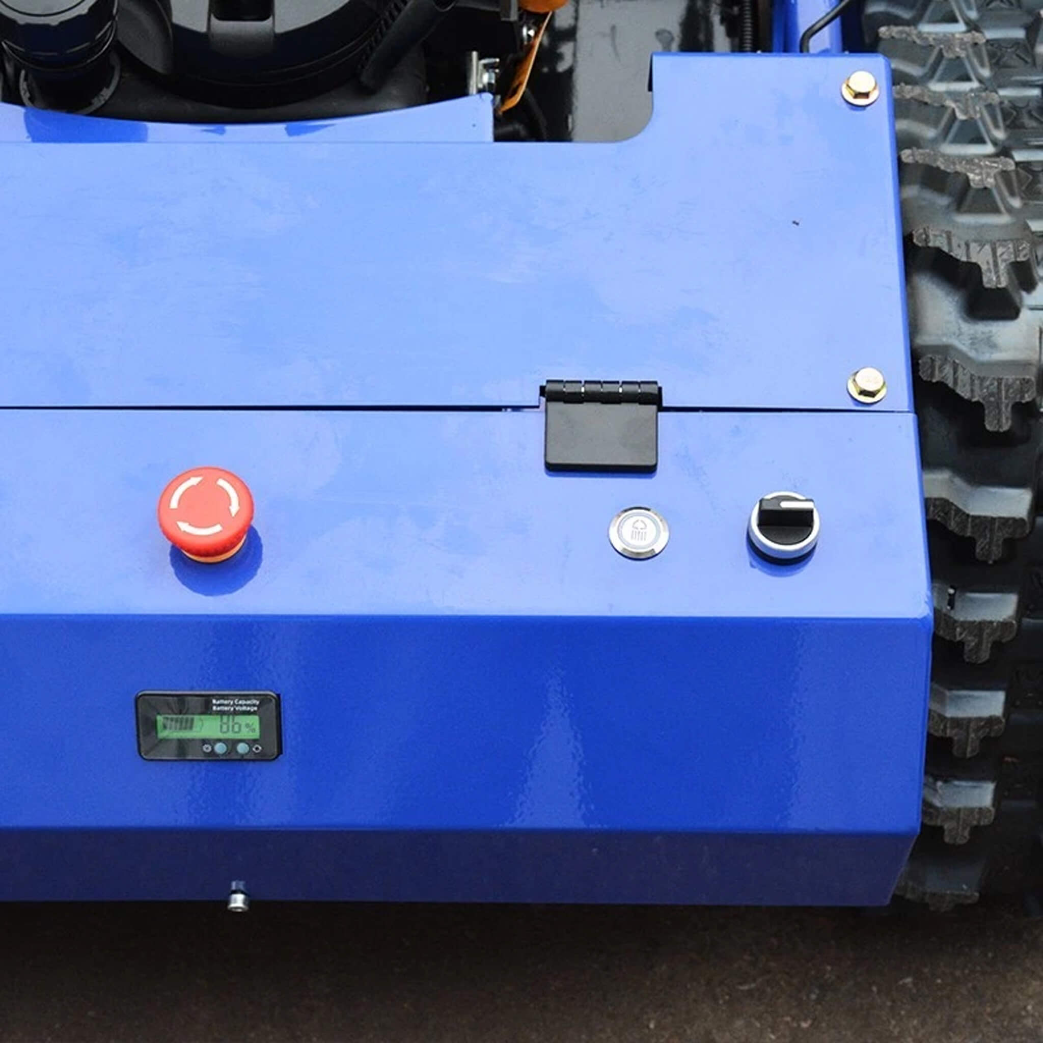 Heavy-Duty 7HP Commercial Remote-Controlled Tracked Gasoline Lawn Mower (SAK94270) – SAKSBY WHOLESALE, view 22