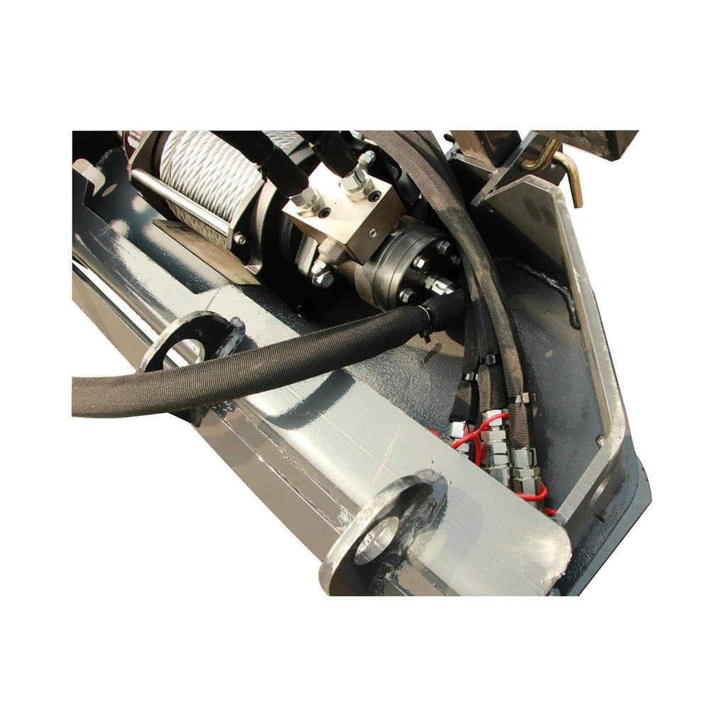 Heavy-Duty 7.5T Forestry Logging Winch Skid Steer Attachment With 100FT Steel Cable (SAK63902) – SAKSBY WHOLESALE, view 5