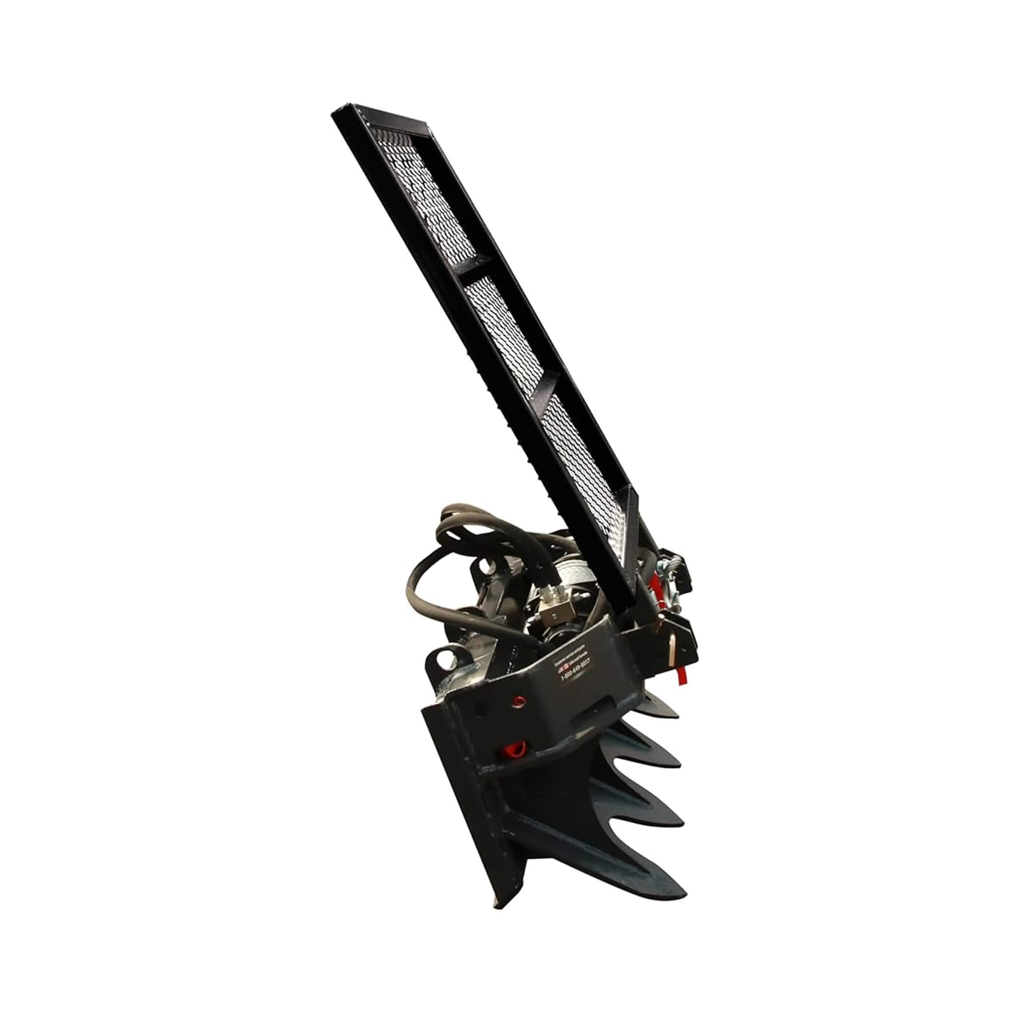Heavy-Duty 7.5T Forestry Logging Winch Skid Steer Attachment With 100FT Steel Cable (SAK63902) – SAKSBY WHOLESALE, view 8