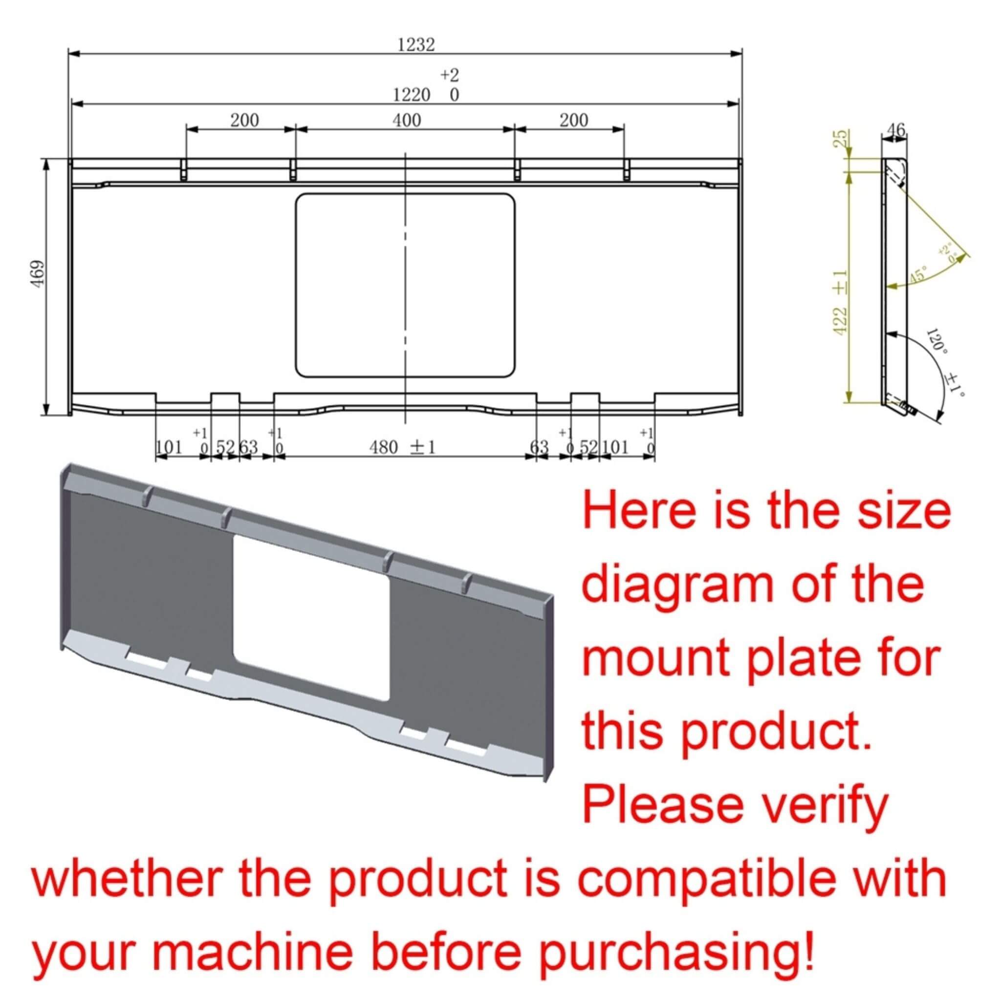 Heavy-Duty 89-Inch Snow Bucket Skid Steer Attachment With Swing Doors (SAK48371) – SAKSBY WHOLESALE, view 7