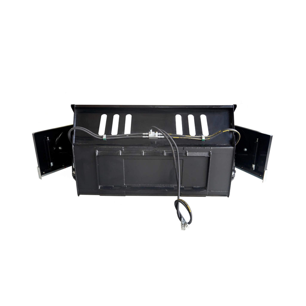 Heavy-Duty 89-Inch Snow Bucket Skid Steer Attachment With Swing Doors (SAK48371) – SAKSBY WHOLESALE, view 5