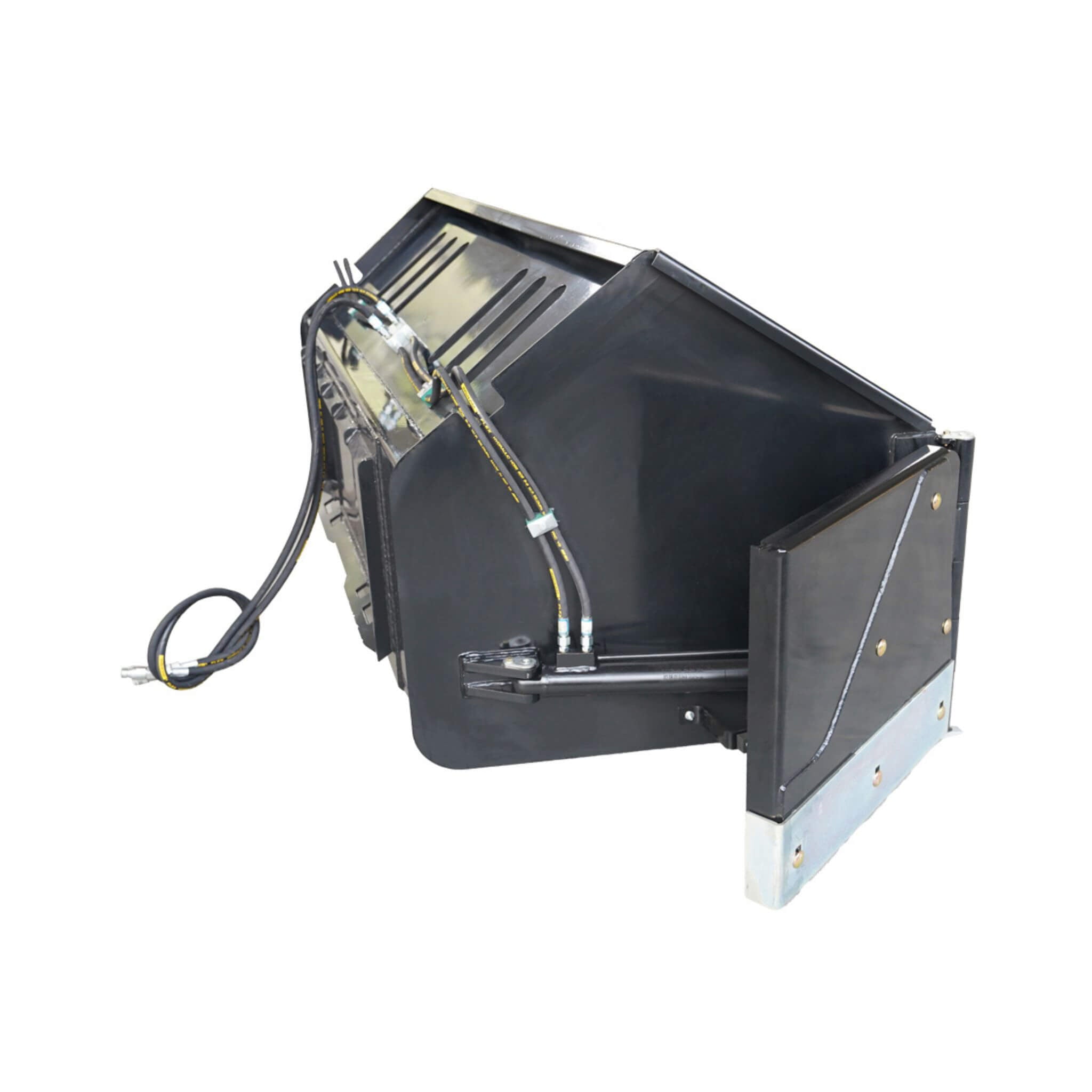 Heavy-Duty 89-Inch Snow Bucket Skid Steer Attachment With Swing Doors (SAK48371) – SAKSBY WHOLESALE, view 4