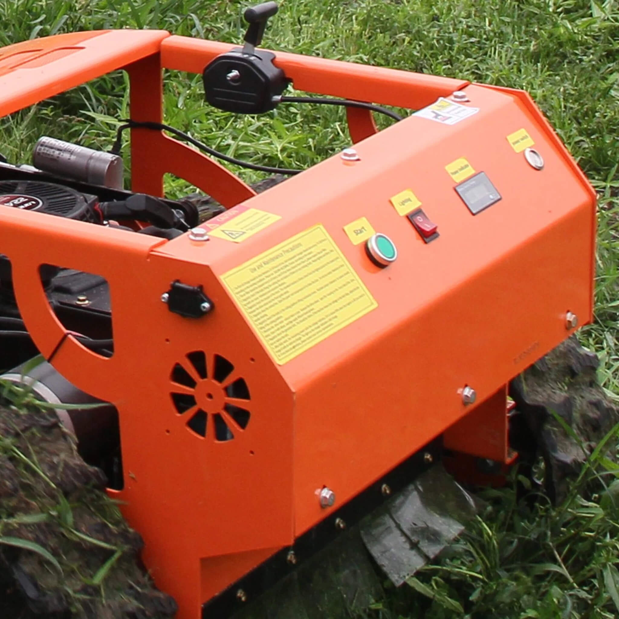 Heavy-Duty 9HP Commercial Remote-Controlled Gasoline-Powered Mower (SAK92146) – SAKSBY WHOLESALE, view 7