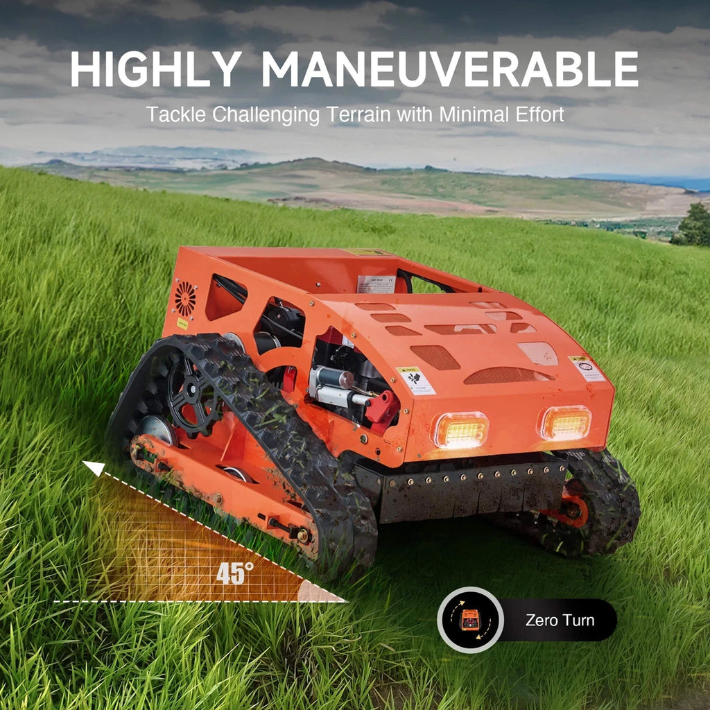 Heavy-Duty 9HP Commercial Remote-Controlled Gasoline-Powered Mower (SAK92146) – SAKSBY WHOLESALE, view 4