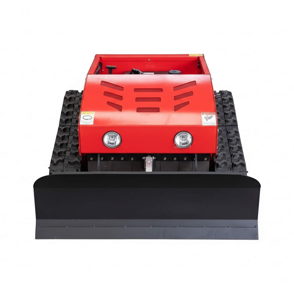 Heavy-Duty 9HP Commercial Remote-Controlled Oil-Electric Hybrid Track Drive With Plow (SAK76425) – SAKSBY WHOLESALE, view 3