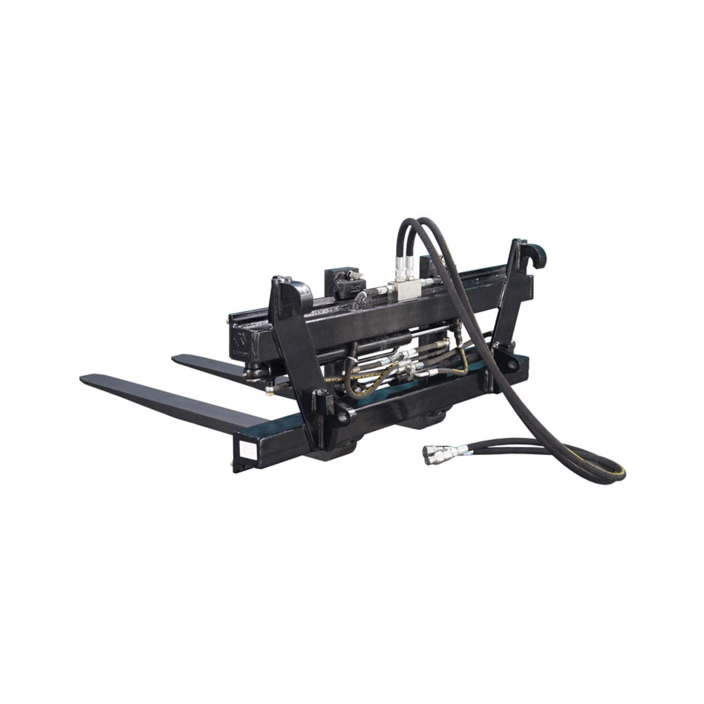 Heavy-Duty Adjustable Hydraulic Pallet Forks Skid Steer Attachment (SAK27439) – SAKSBY WHOLESALE, view 4