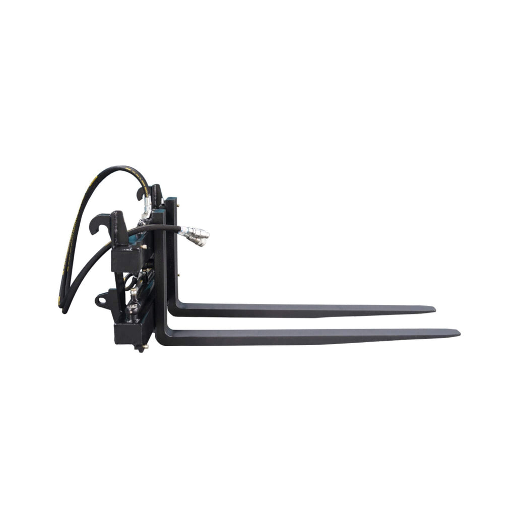 Heavy-Duty Adjustable Hydraulic Pallet Forks Skid Steer Attachment (SAK27439) – SAKSBY WHOLESALE, view 5