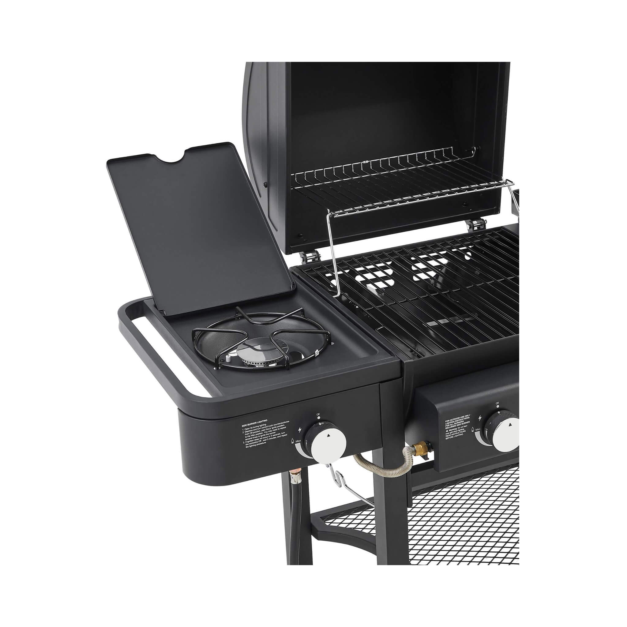 Castelle Flame Heavy-Duty All-In-One Outdoor 5-Burner 56K BTU Liquid Propane Grill (SAK57124) – SAKSBY WHOLESALE, view 10