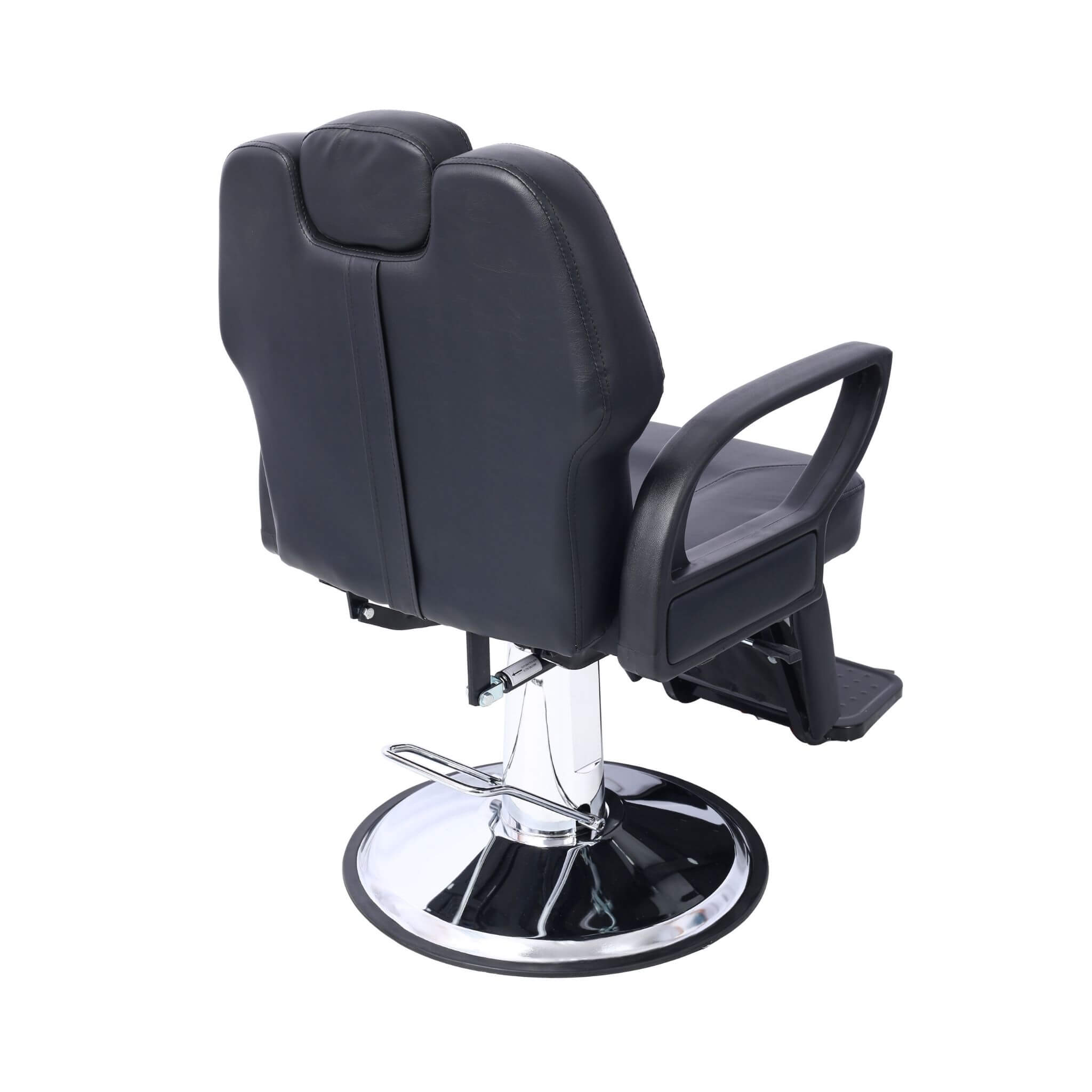 Heavy-Duty Extra-Wide PU Leather Hydraulic Reclining Barber Chair (SAK74613) – SAKSBY WHOLESALE, view 6