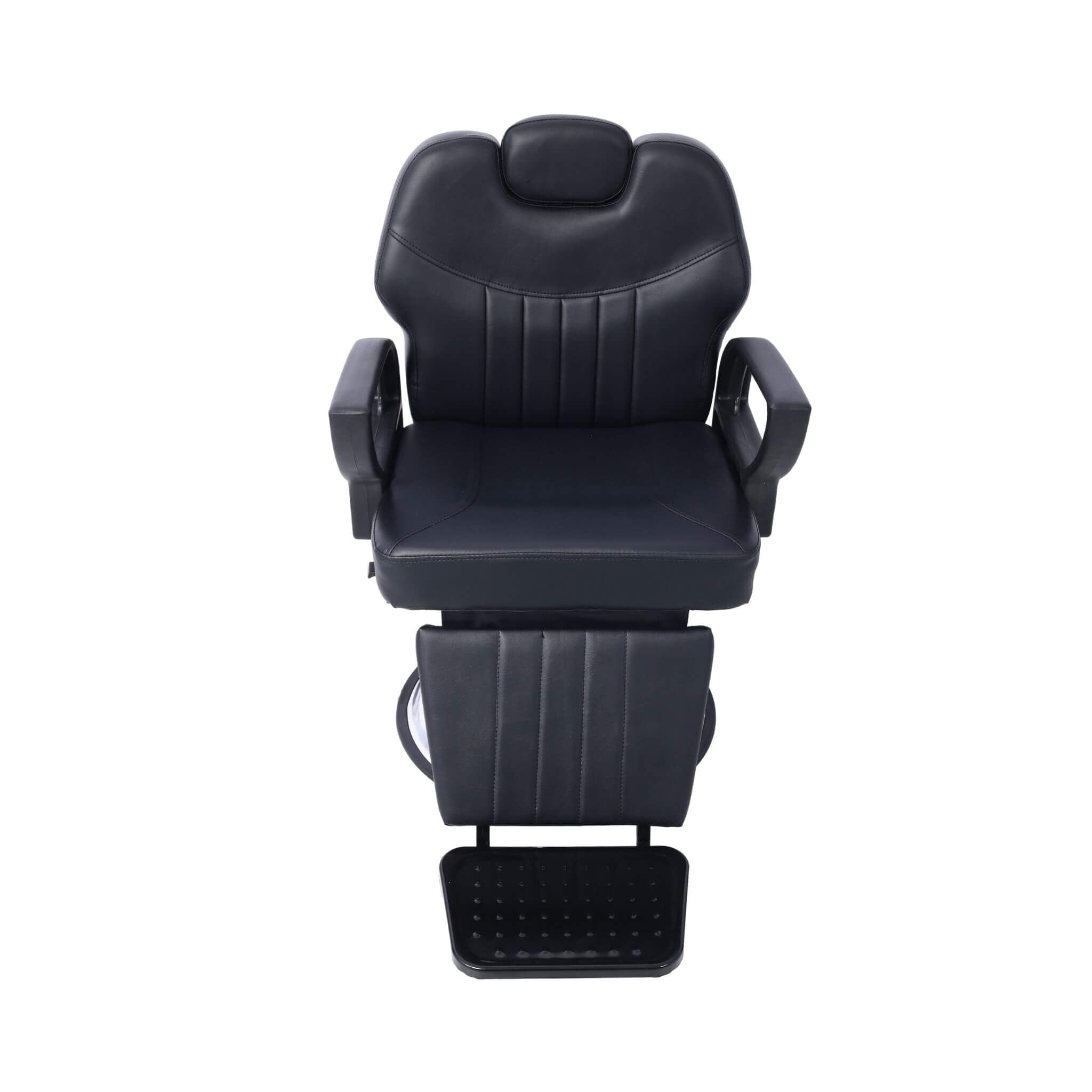 Heavy-Duty Extra-Wide PU Leather Hydraulic Reclining Barber Chair (SAK74613) – SAKSBY WHOLESALE, view 5