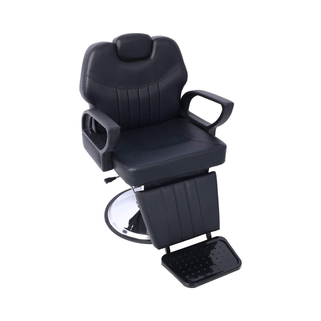 Heavy-Duty Extra-Wide PU Leather Hydraulic Reclining Barber Chair (SAK74613) – SAKSBY WHOLESALE, view 10