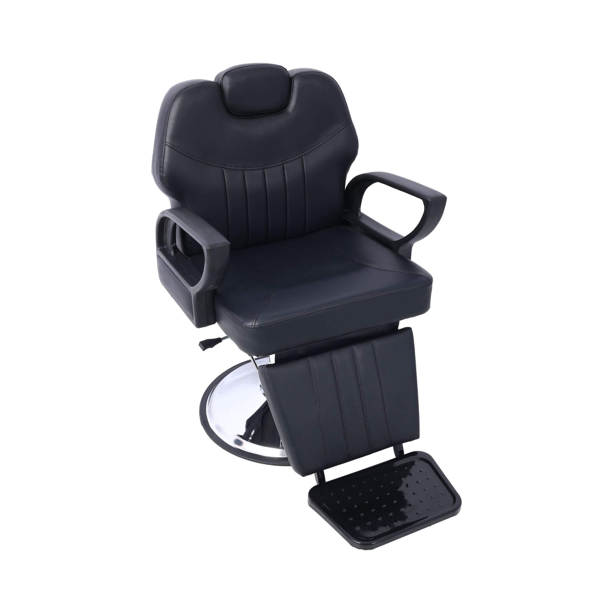 Heavy-Duty Extra-Wide PU Leather Hydraulic Reclining Barber Chair (SAK74613) – SAKSBY WHOLESALE, view 10