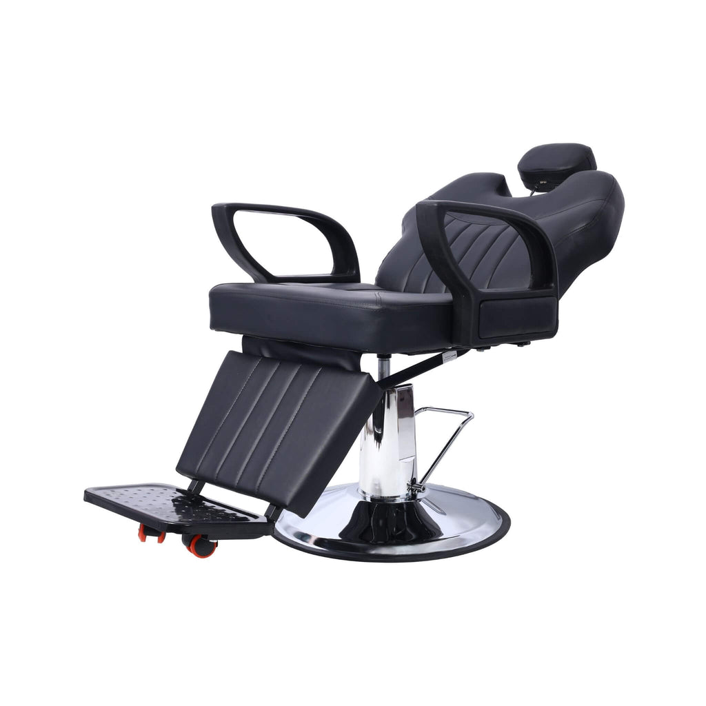 Heavy-Duty Extra-Wide PU Leather Hydraulic Reclining Barber Chair (SAK74613) – SAKSBY WHOLESALE, view 11