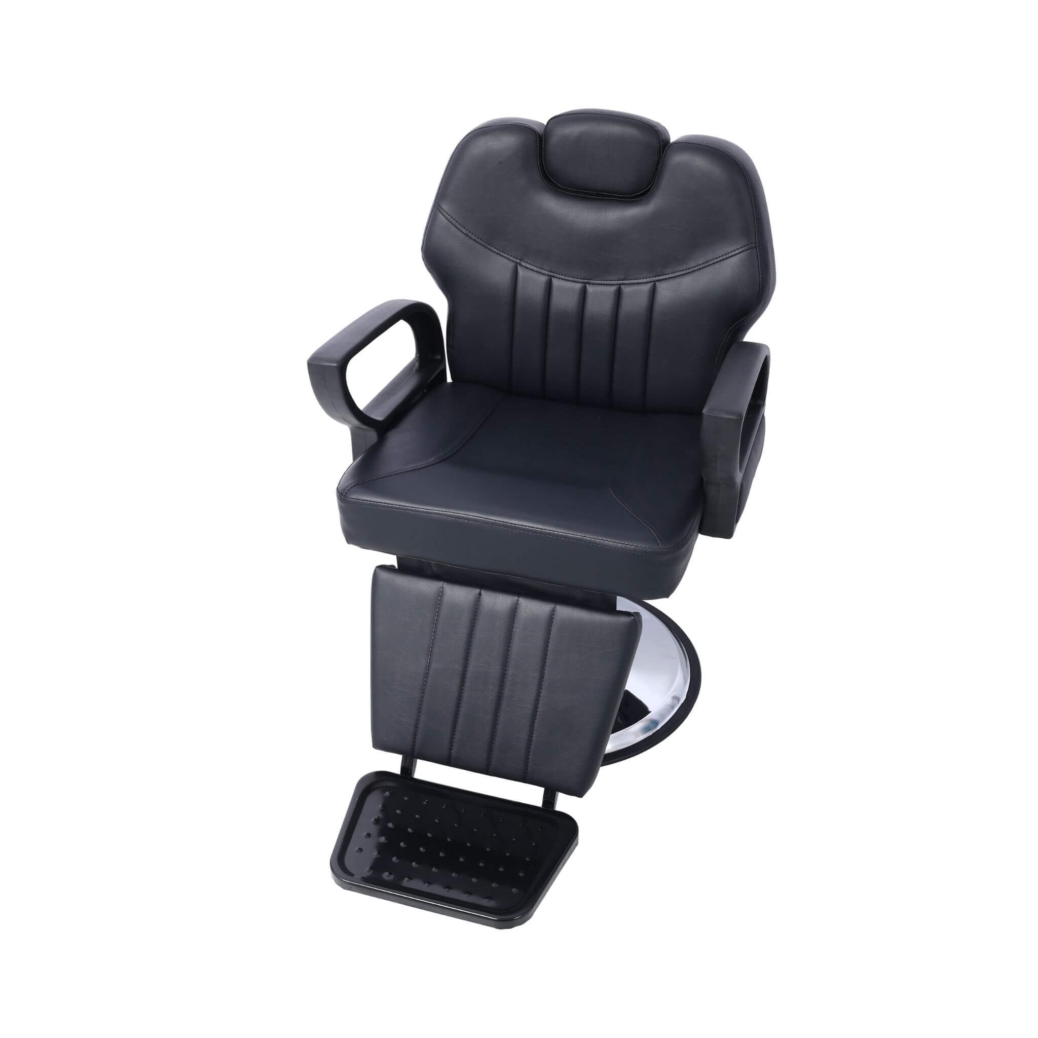 Heavy-Duty Extra-Wide PU Leather Hydraulic Reclining Barber Chair (SAK74613) – SAKSBY WHOLESALE, view 7