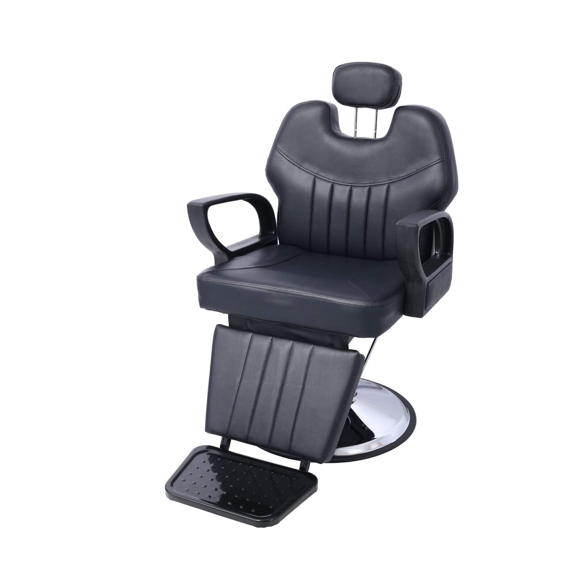 Heavy-Duty Extra-Wide PU Leather Hydraulic Reclining Barber Chair (SAK74613) – SAKSBY WHOLESALE, view 12