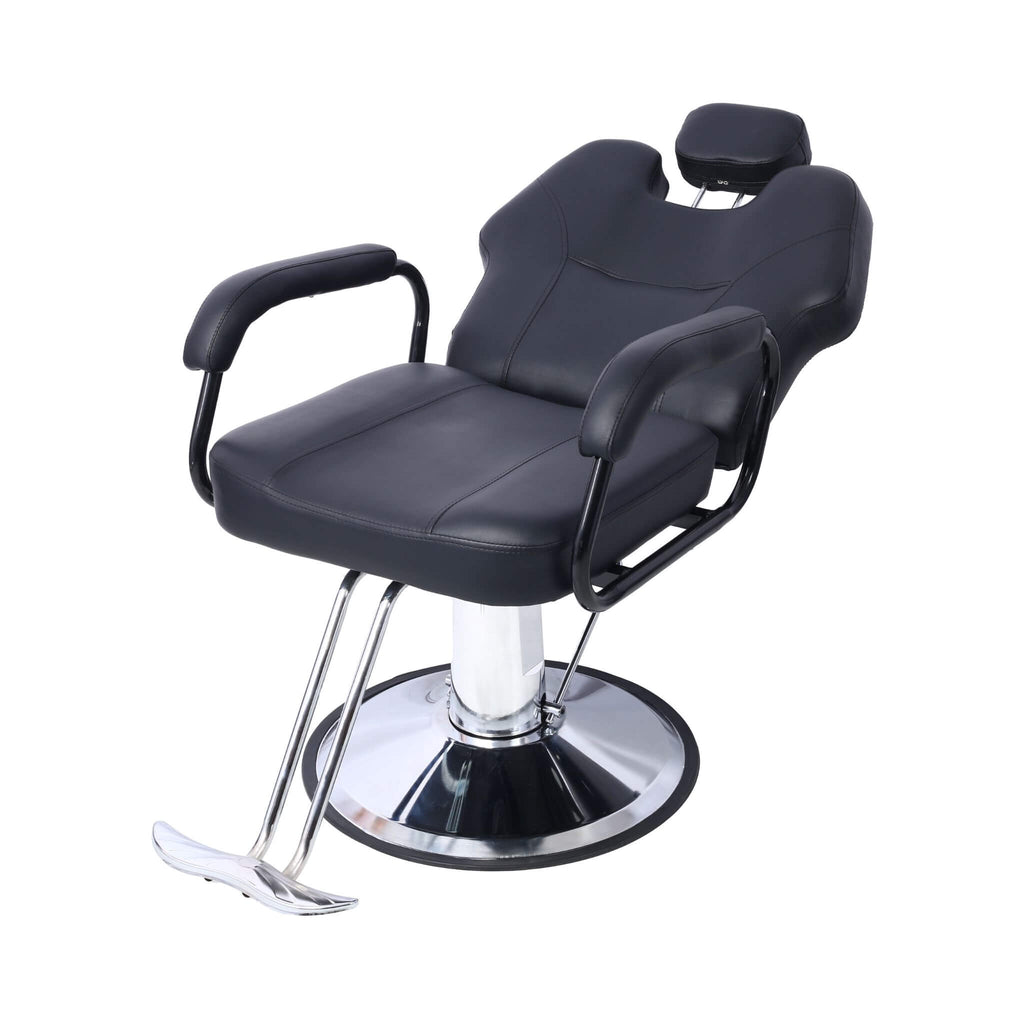 Heavy-Duty All-Purpose Ultra-Comfortable Hydraulic Reclining Barber Chair For Salons And Barber Shops (SAK97418) – SAKSBY WHO