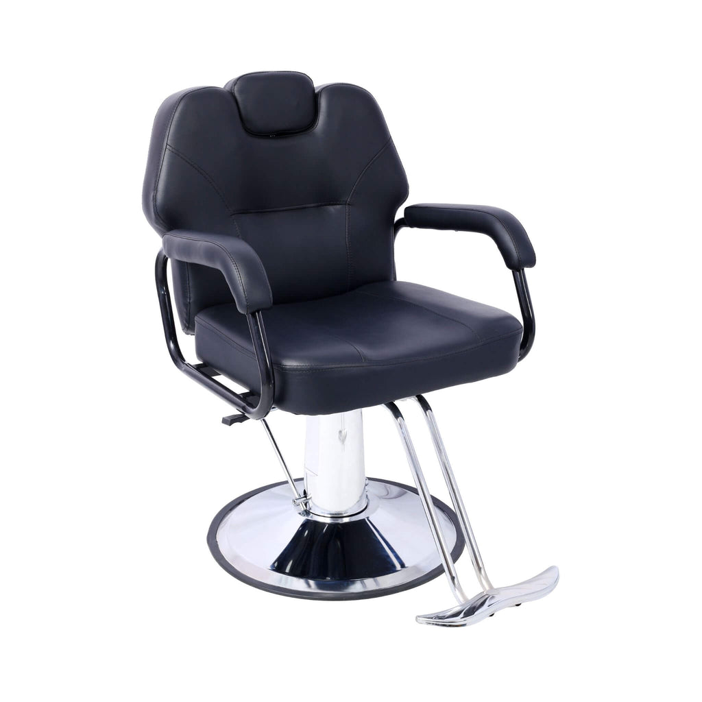 Heavy-Duty All-Purpose Ultra-Comfortable Hydraulic Reclining Barber Chair For Salons And Barber Shops (SAK97418) – SAKSBY WHO