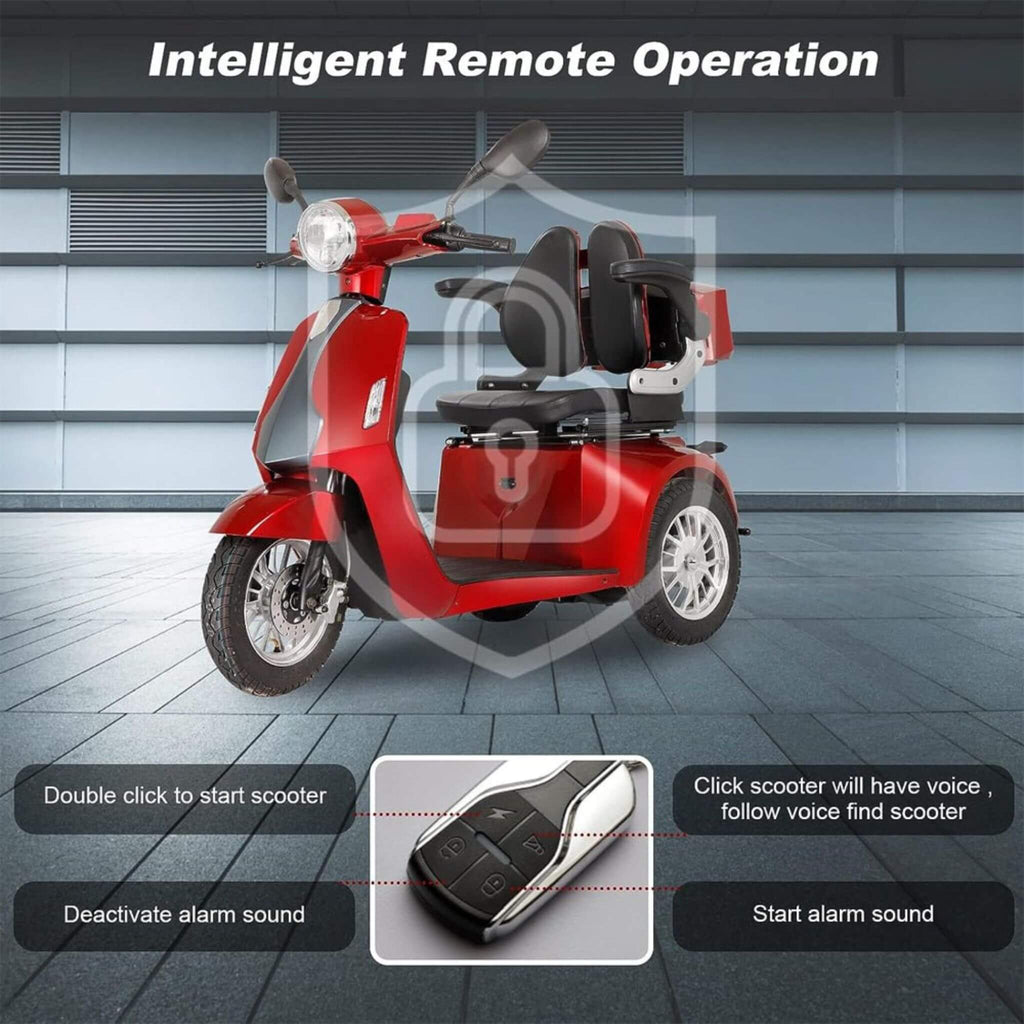 Zvg Heavy-Duty 800W All-Terrain Electric Powered Mobility Scooter For Seniors & Adults (SAK96314) – SAKSBY WHOLESALE, view 5