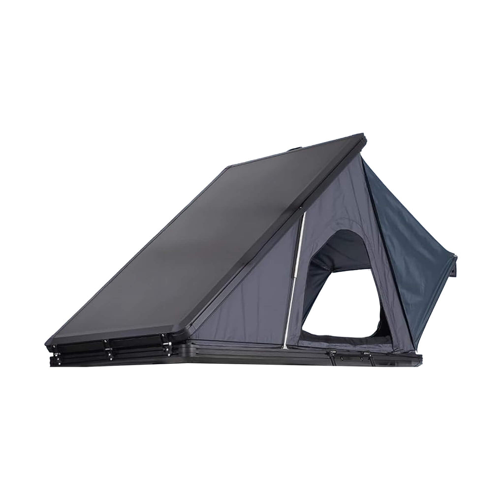 Trailora Ridge Heavy-Duty Aluminum Hard-Shell Rooftop Tent With Ladder, LED Lighting, And Memory Foam Mattress (SAK82931) – S
