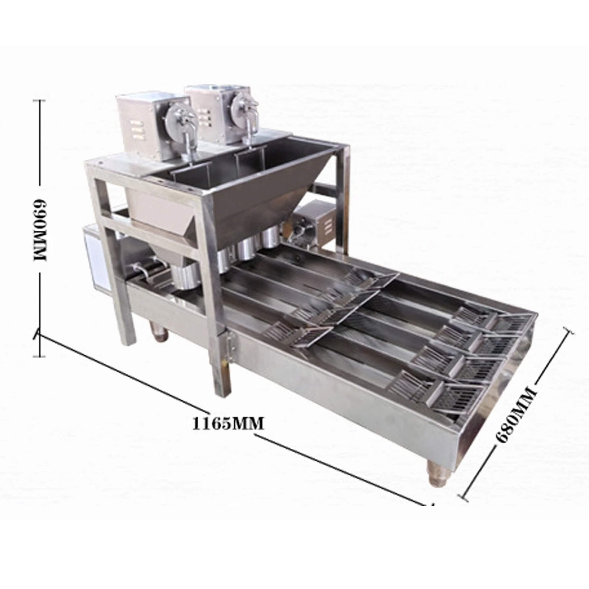 Heavy-Duty Automatic Commercial 4-Row Donut Maker Machine (SAK29401) – SAKSBY WHOLESALE, view 10