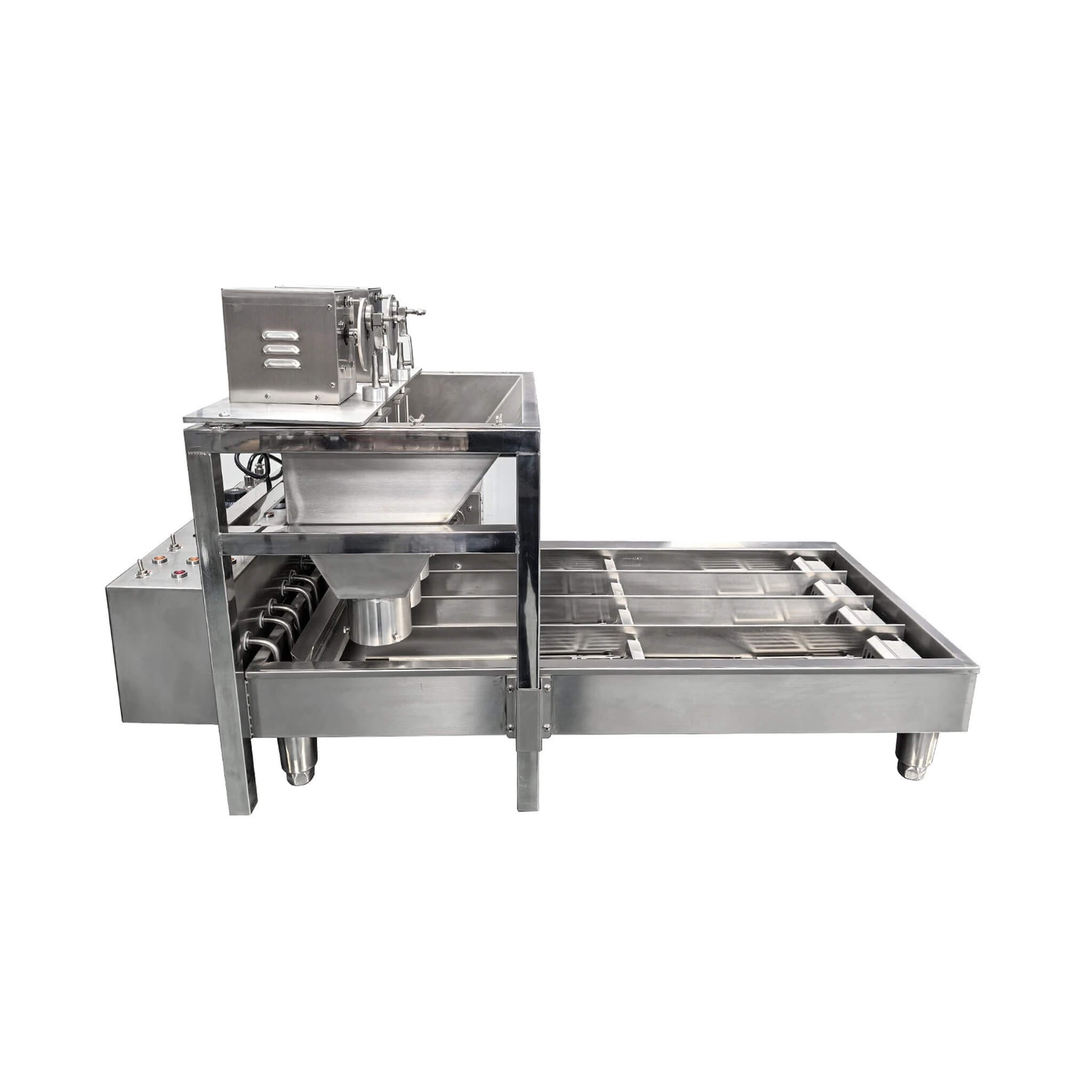 Heavy-Duty Automatic Commercial 4-Row Donut Maker Machine (SAK29401) – SAKSBY WHOLESALE, view 4