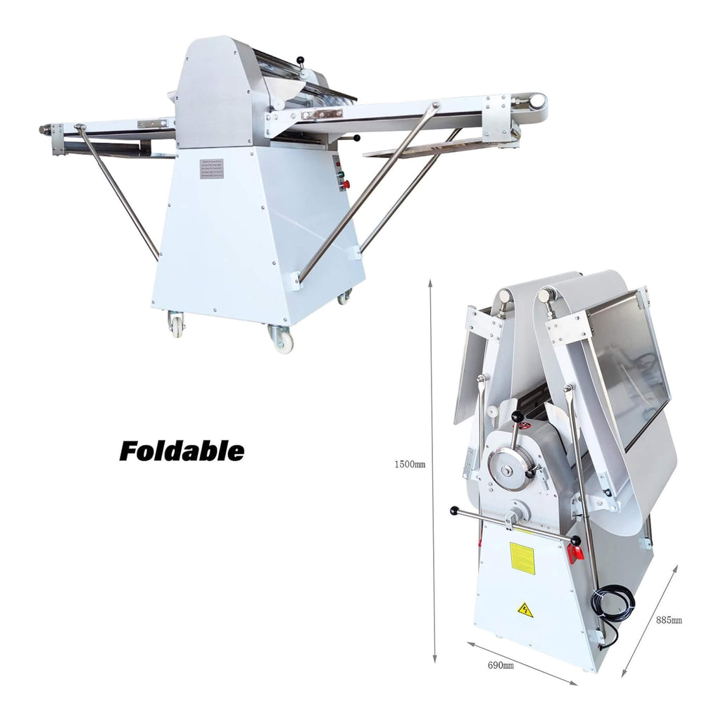 Heavy-Duty Commercial 220V Electric Dough Sheeter Machine With Adjustable Thickness (SAK17382) – SAKSBY WHOLESALE, view 10