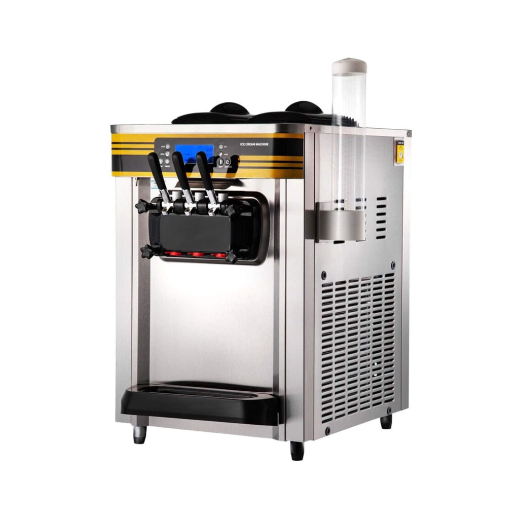Heavy-Duty Commercial 3-Flavor 2350W Countertop Soft Serve Ice Cream Maker Machine (SAK63972) – SAKSBY WHOLESALE, view 6