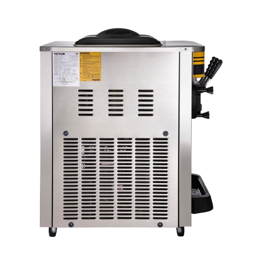 Heavy-Duty Commercial 3-Flavor 2350W Countertop Soft Serve Ice Cream Maker Machine (SAK63972) – SAKSBY WHOLESALE, view 4