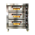 Heavy-Duty Commercial Triple Deck 220V 19.8KW Electric Pizza Oven (SAK56751) – SAKSBY WHOLESALE