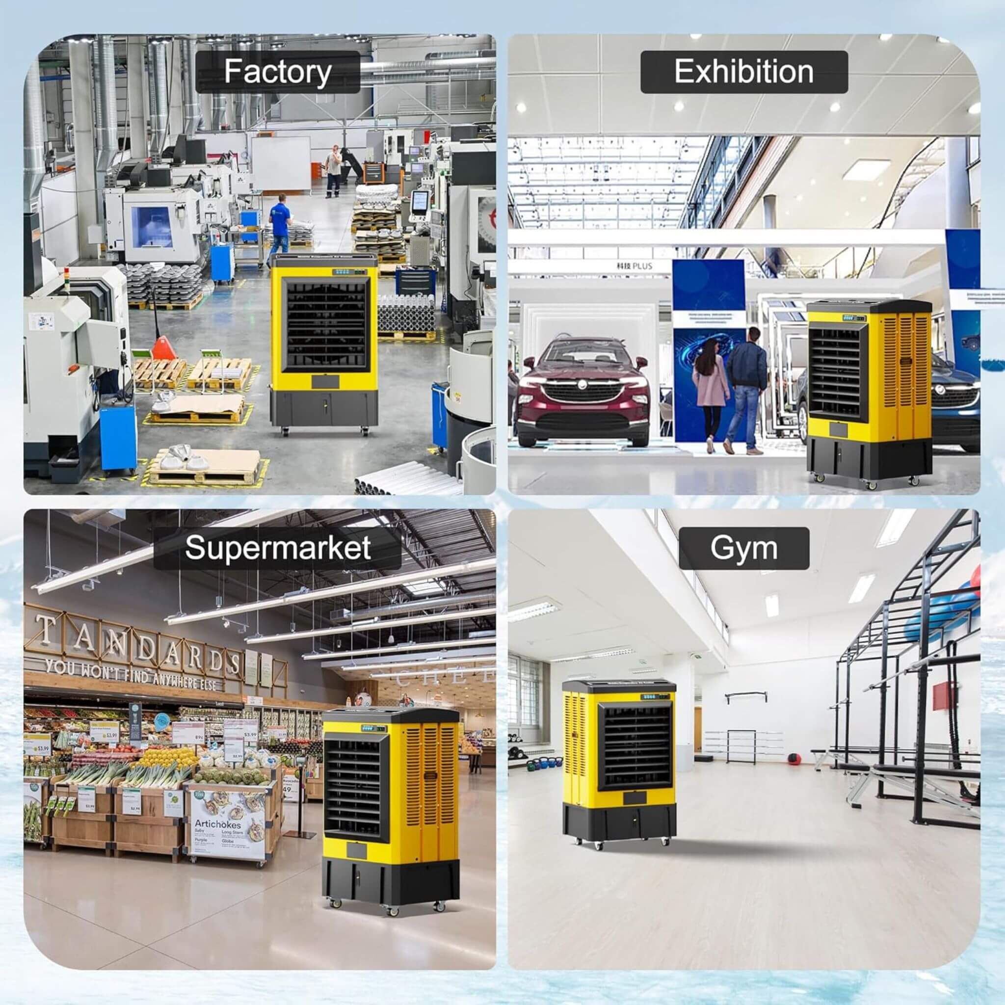 Heavy-Duty Commercial 3-Speed Outdoor Windowless Swamp Cooler (SAK20579) – SAKSBY WHOLESALE, view 6