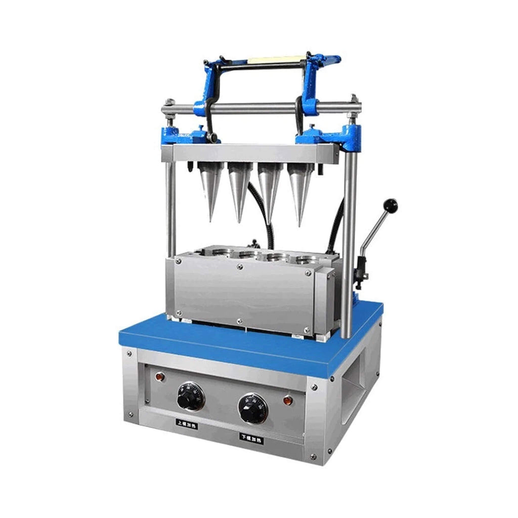 Heavy-Duty Commercial 4-Mold Ice Cream Cone Maker Machine (SAK74021) – SAKSBY WHOLESALE, view 3