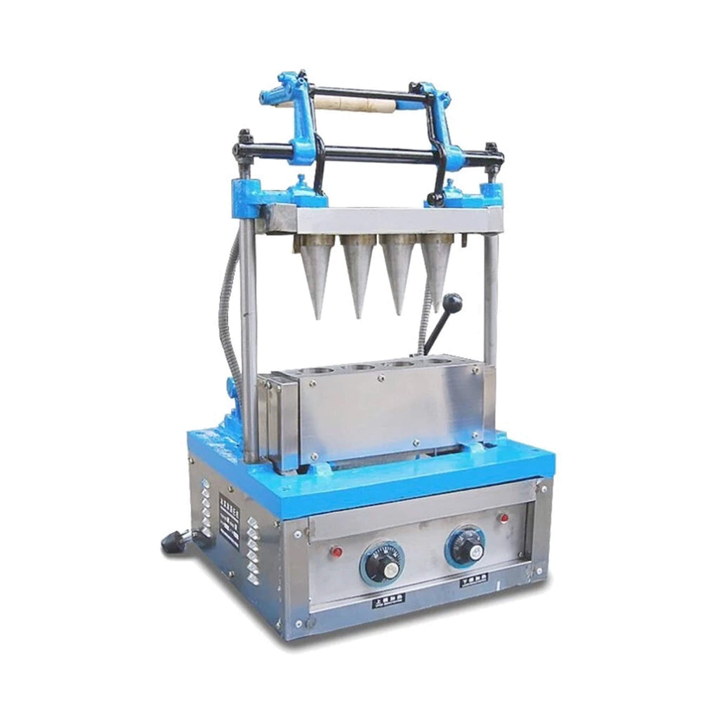 Heavy-Duty Commercial 4-Mold Ice Cream Cone Maker Machine (SAK74021) – SAKSBY WHOLESALE, view 5