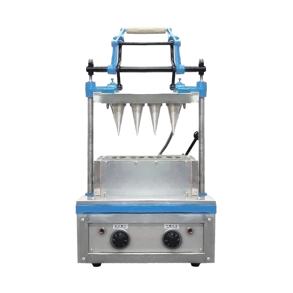 Heavy-Duty Commercial 4-Mold Ice Cream Cone Maker Machine (SAK74021) – SAKSBY WHOLESALE