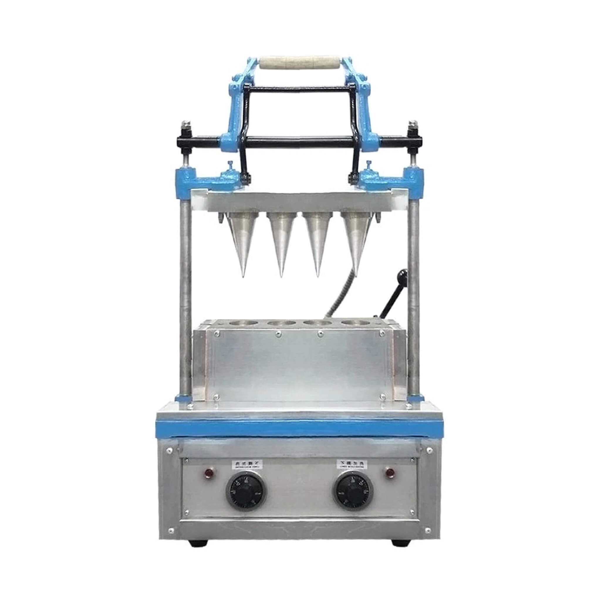 Heavy-Duty Commercial 4-Mold Ice Cream Cone Maker Machine (SAK74021) – SAKSBY WHOLESALE