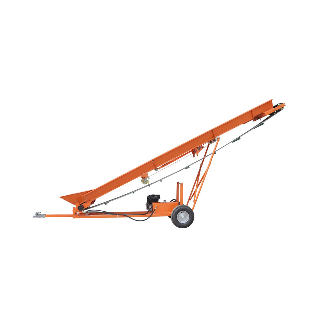 Heavy-Duty Commercial 6.5HP Gasoline Hydraulic High-Speed Wood Conveyor (SAK39524) – SAKSBY WHOLESALE, view 3