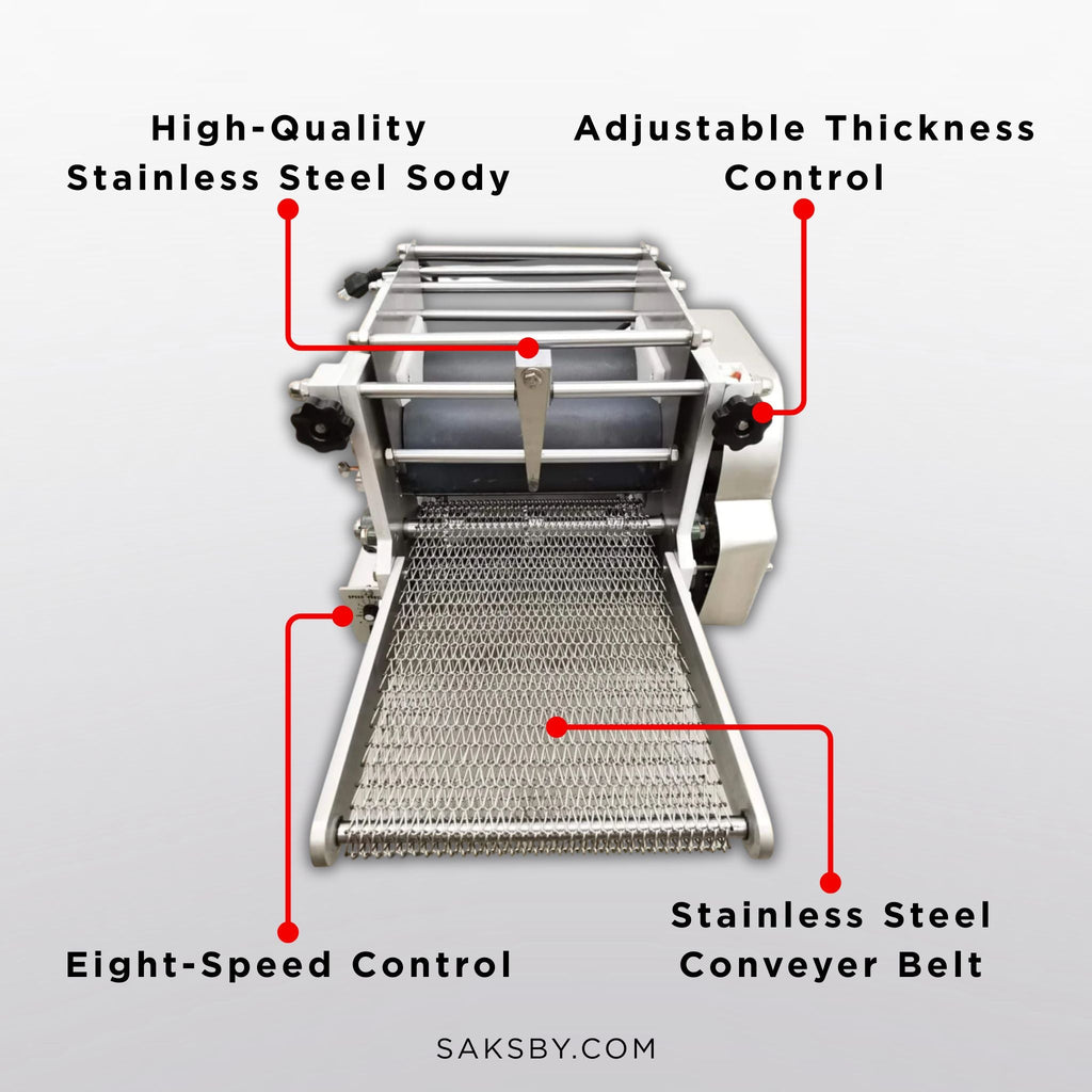 Heavy-Duty Commercial Automatic Corn Tortilla Making Machine (SAK60513) – SAKSBY WHOLESALE, view 5